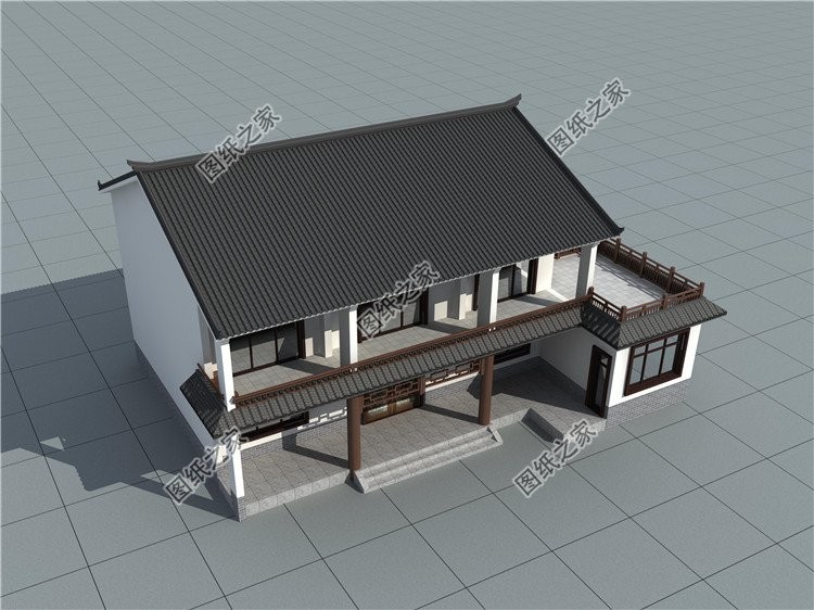 农村自建房七字地形怎么设计,7字型宅基地自建房设计图