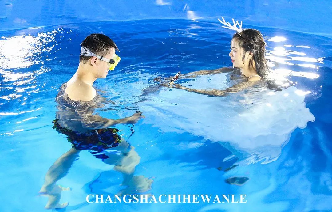 引爆星城！三亚仙气十足的水下摄影来长沙啦~湖南卫视率先取景