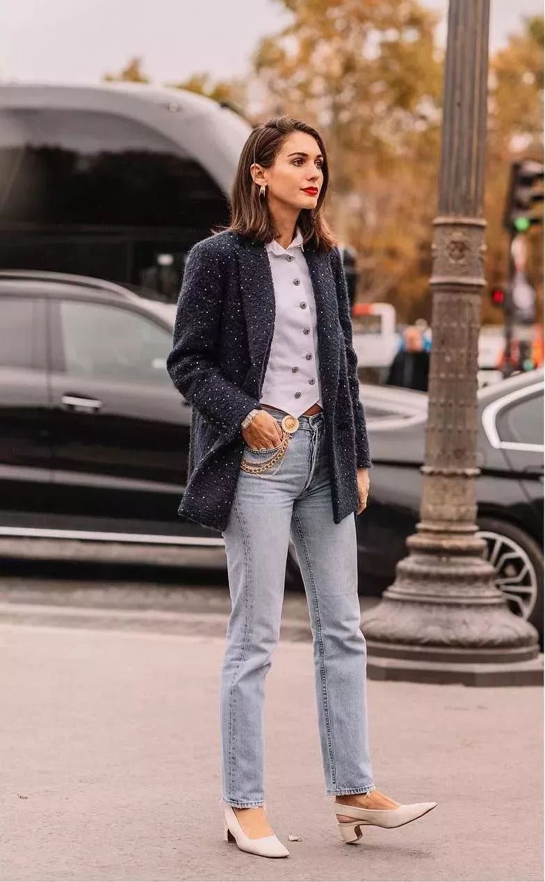 姚晨最近咖啡色穿搭,姚晨穿搭最新图片