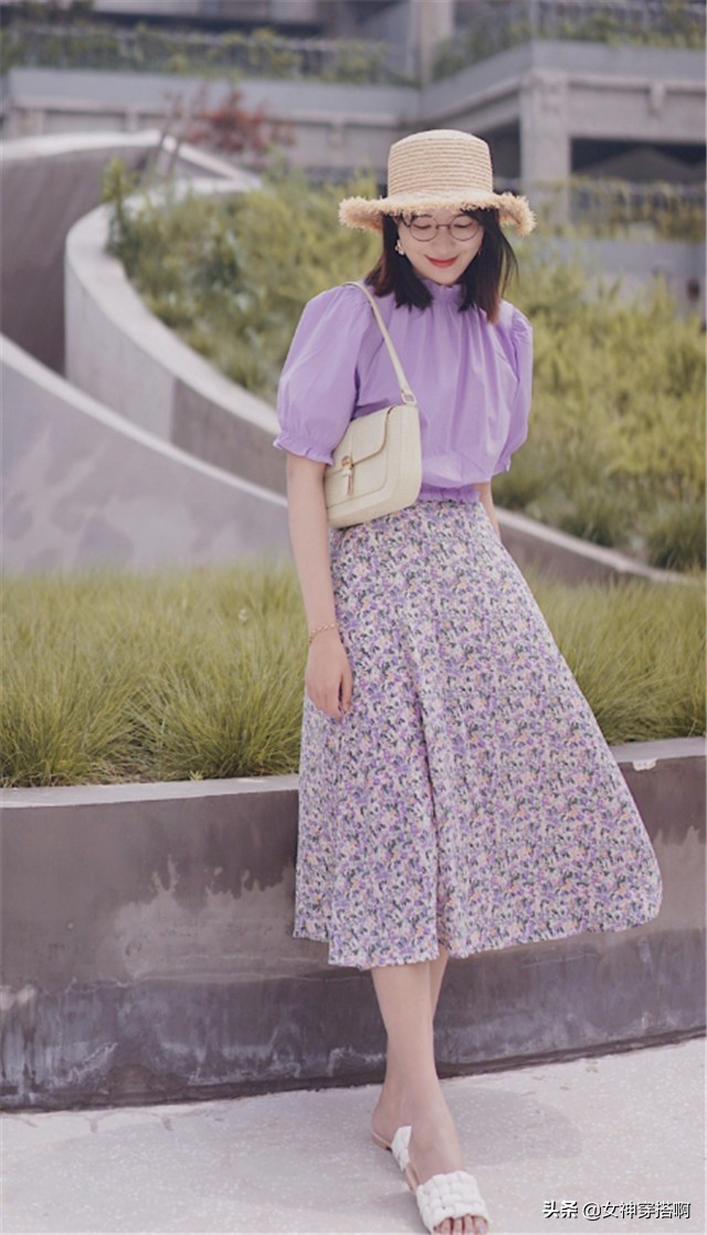 今年最流行的裙子a字裙,a字裙今年流行的爆款女装