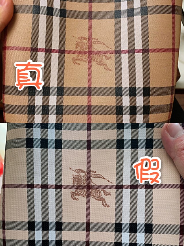 巴宝莉水桶包真假鉴定图解,巴宝莉双肩包真假鉴别图片大全