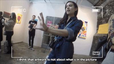 网红她伦敦办了场假画展，一幅画竟卖出1500英镑，你怎么在看？