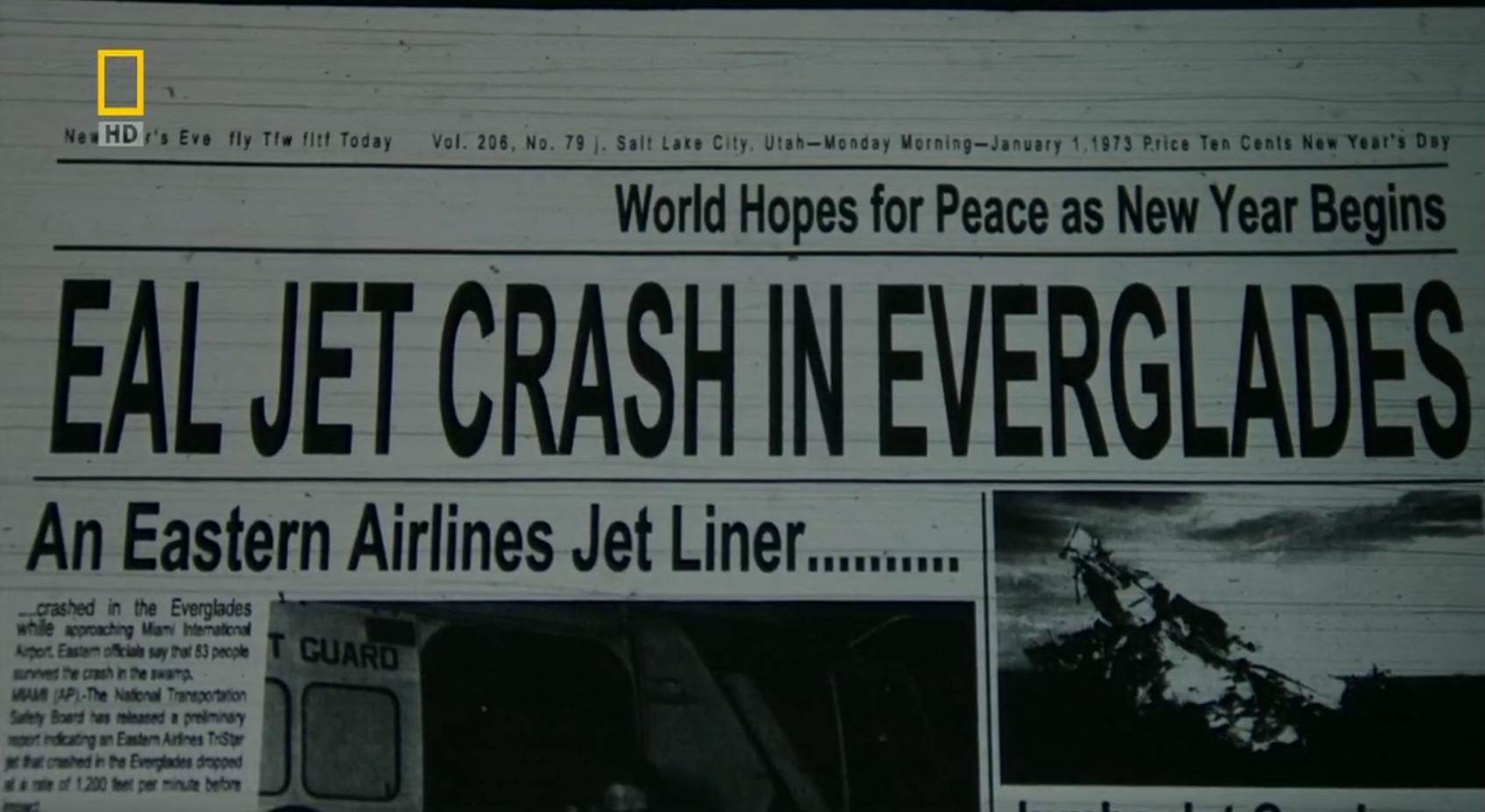 美国南方航空空难,东方航空401航班空难模拟