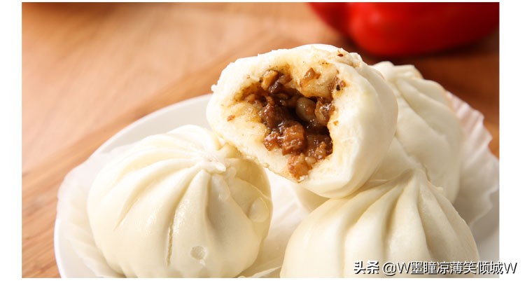 广式开口叉烧包秘方,广式叉烧包面粉配方