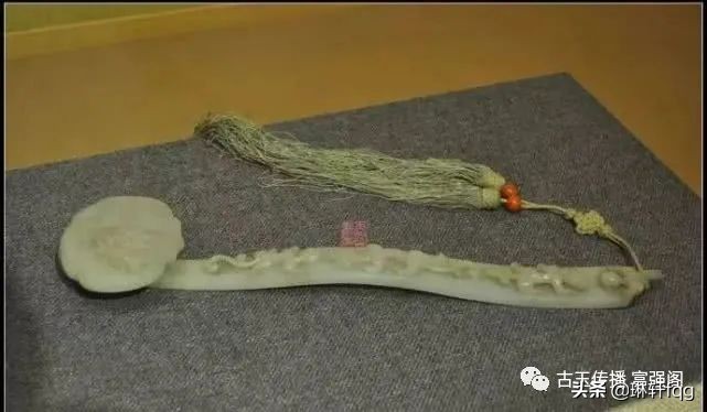 清代玉如意顶级玉器,故宫玉如意祥云