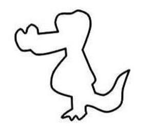 儿童简笔画教程-鳄鱼，你见过张着大嘴的鳄鱼吗？