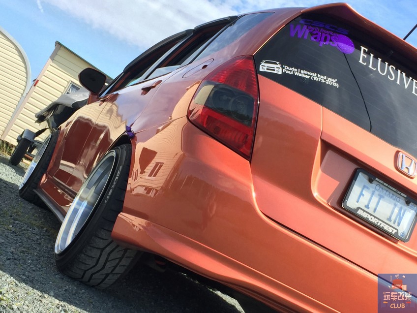 改装本田小飞度,老款本田飞度改装