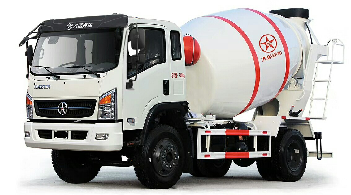大运搅拌车新款国六前四后八,大运搅拌车价格