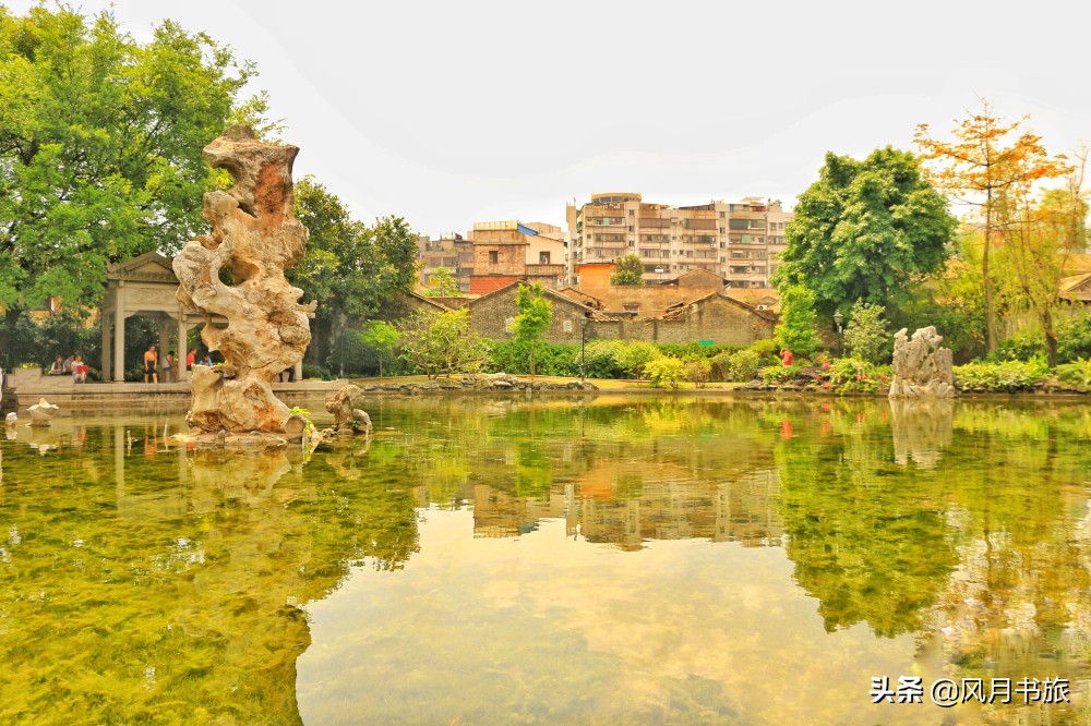 广东佛山百岁名园40年建成，关山月题名，罗哲文称它岭南第一园