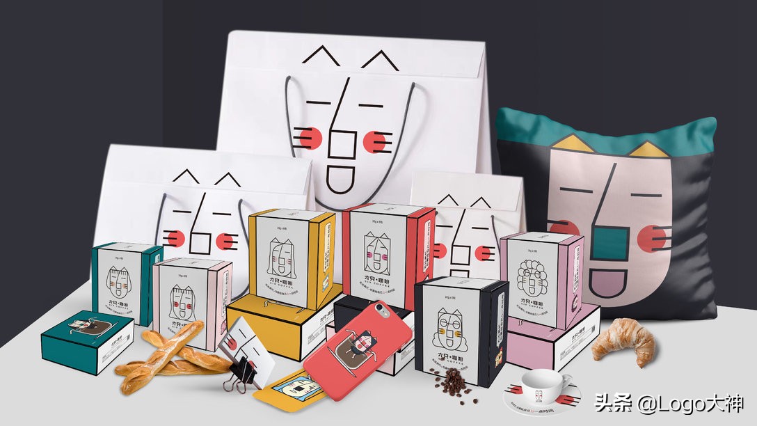 6平方米的咖啡店设计图,咖啡店logo黑白加设计说明