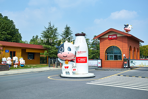 卫岗乳业工业园厂区,卫岗乳业工厂