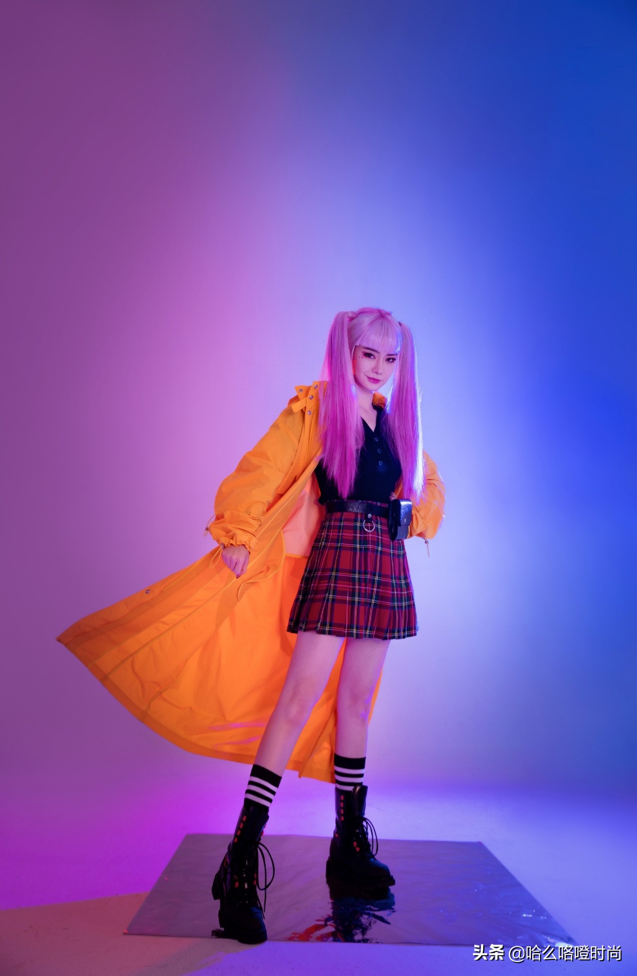 戚薇cos孙尚香恋人,戚薇粉色双马尾cos孙尚香上线