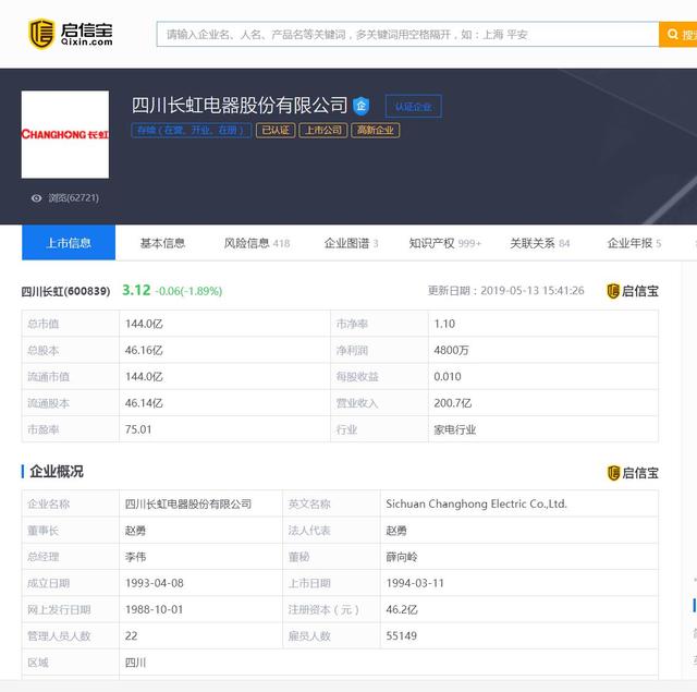 长虹品牌逐渐没落的原因,长虹电器从成功到衰落