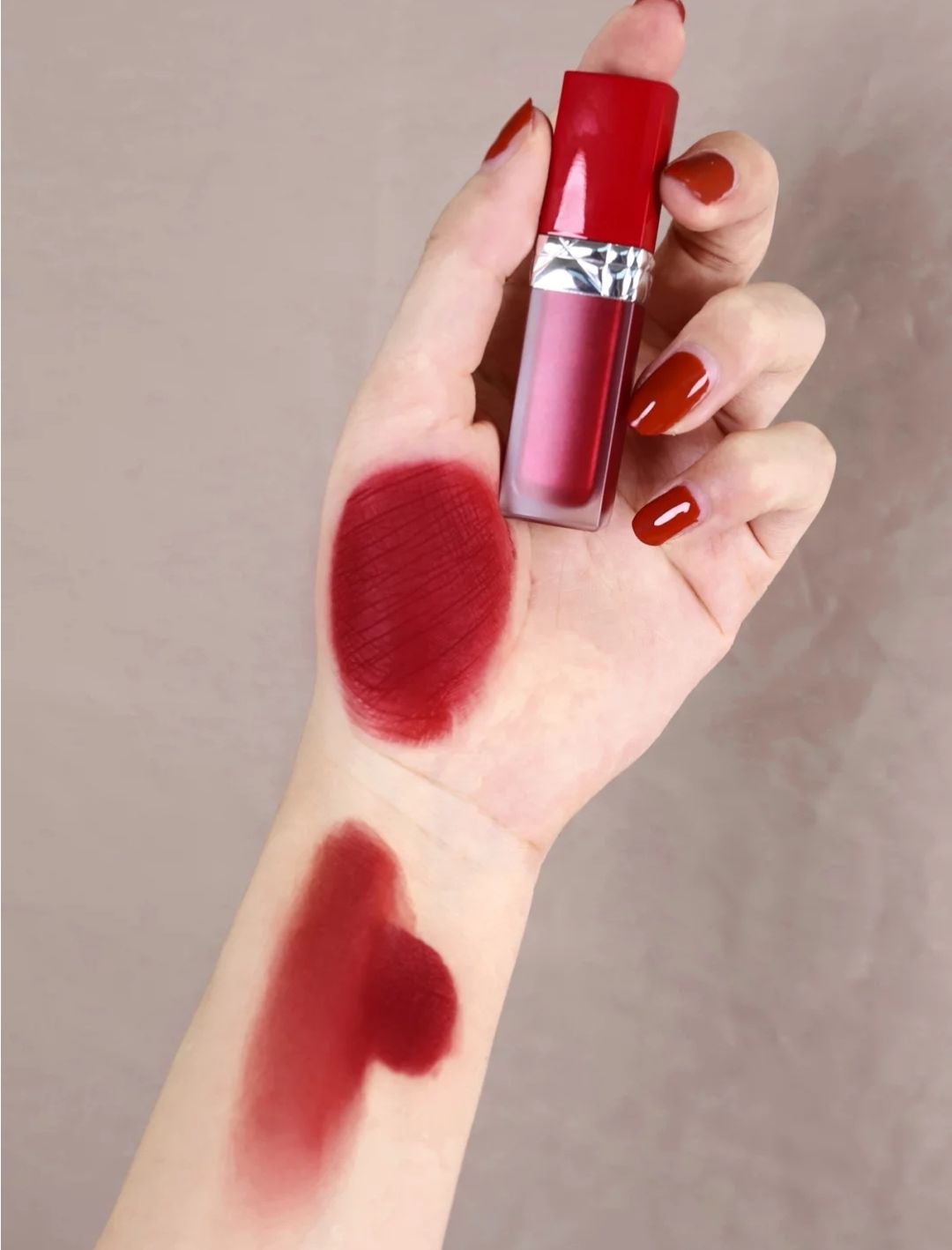 迪奥红管唇釉866平替,迪奥红管唇釉966试色