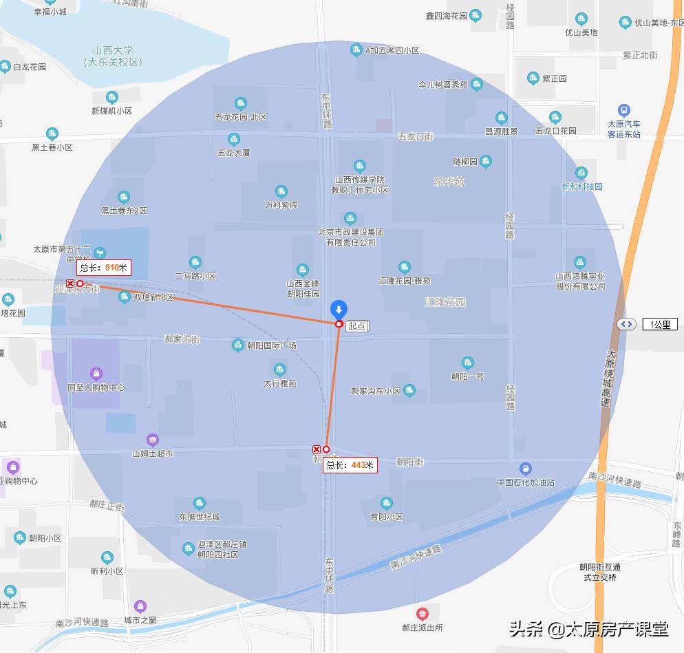 地铁一号线三期全部站点,东中环三杰哪个楼盘好