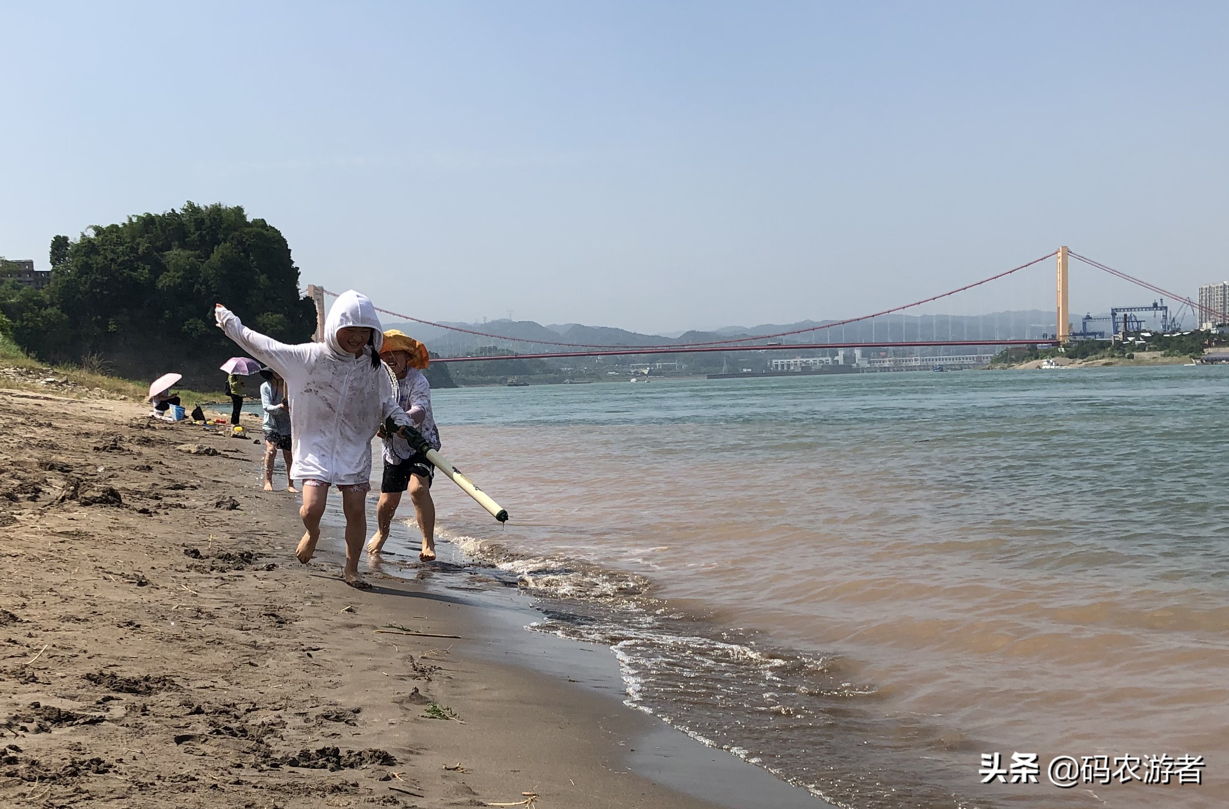 宜昌长江网红沙滩,宜昌沙滩网红地怎么去