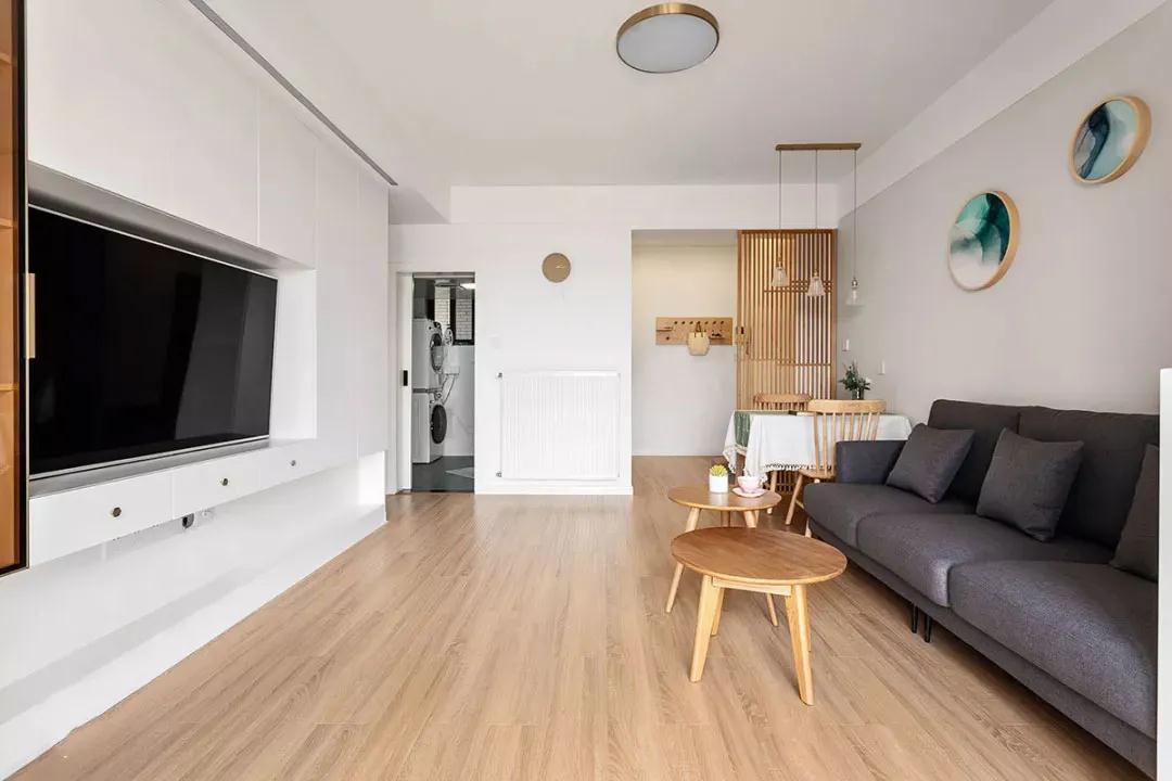 泛黄白墙、陈旧水晶灯统统过时!91㎡二手房用改造证明脱胎换骨