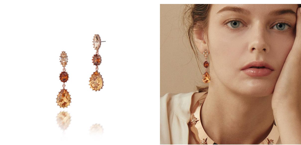 2019流行珠宝搭配,同色系搭配更显高级感珠宝