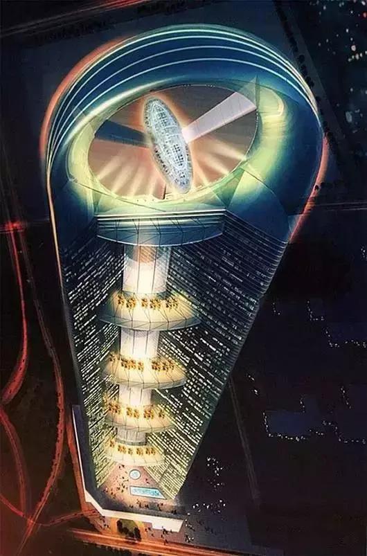 从迪拜塔往下看震撼人心,从迪拜回来的照片