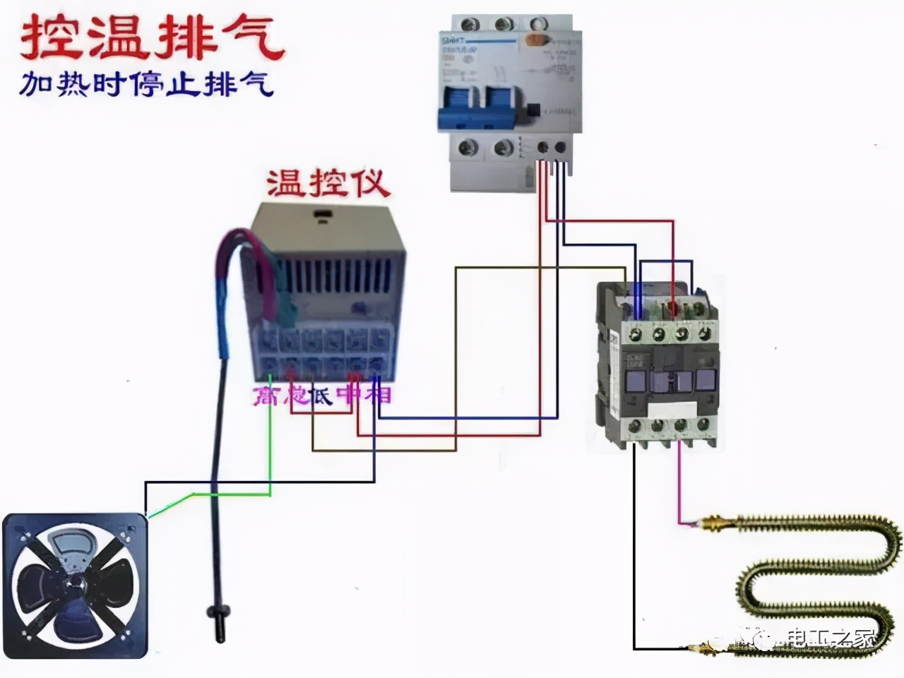 电表脱扣器和断路器接线图,abb断路器接电表接线图