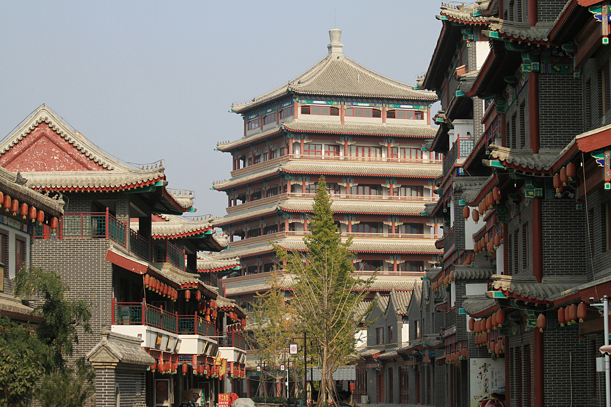 太行水镇和燕都古城,燕都古城太行水镇