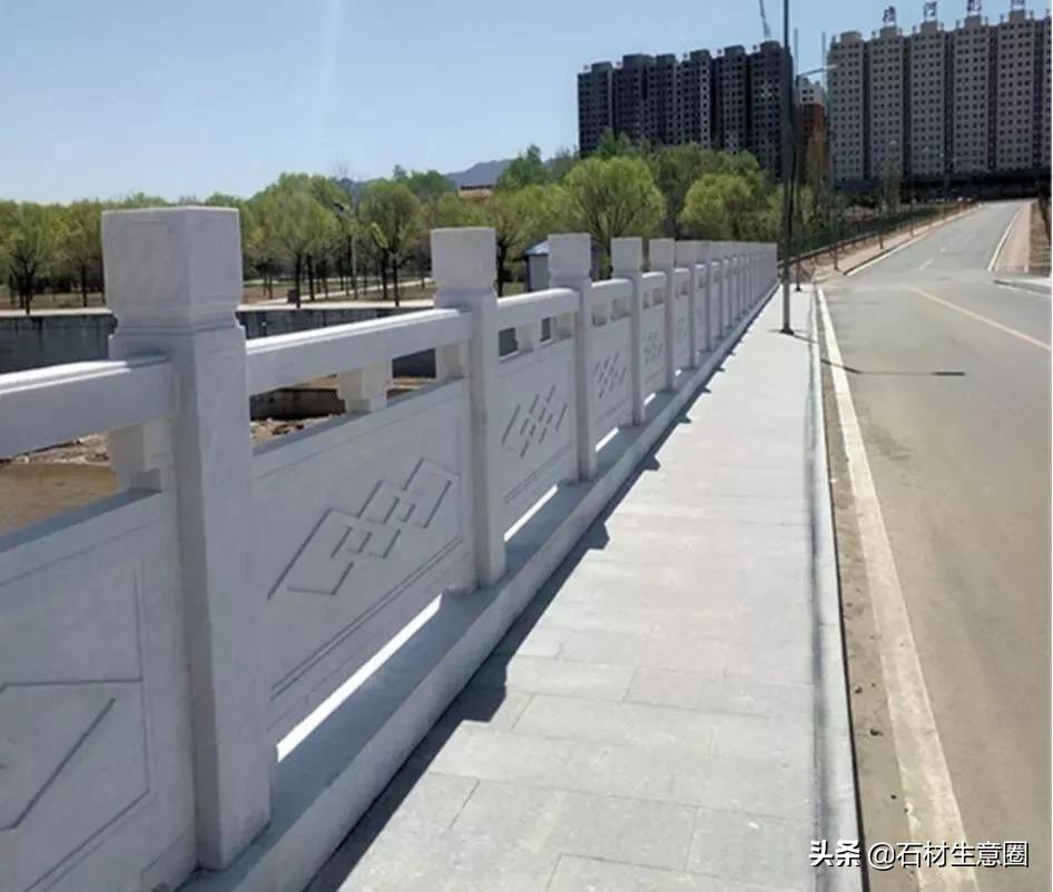 g682花岗岩河道栏杆,湖南河道花岗岩石栏杆