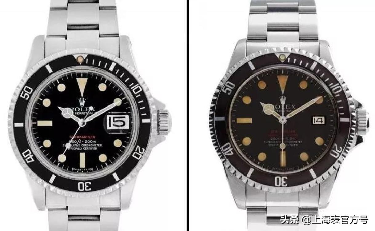 劳力士水鬼的进化过程,劳力士水鬼小细节