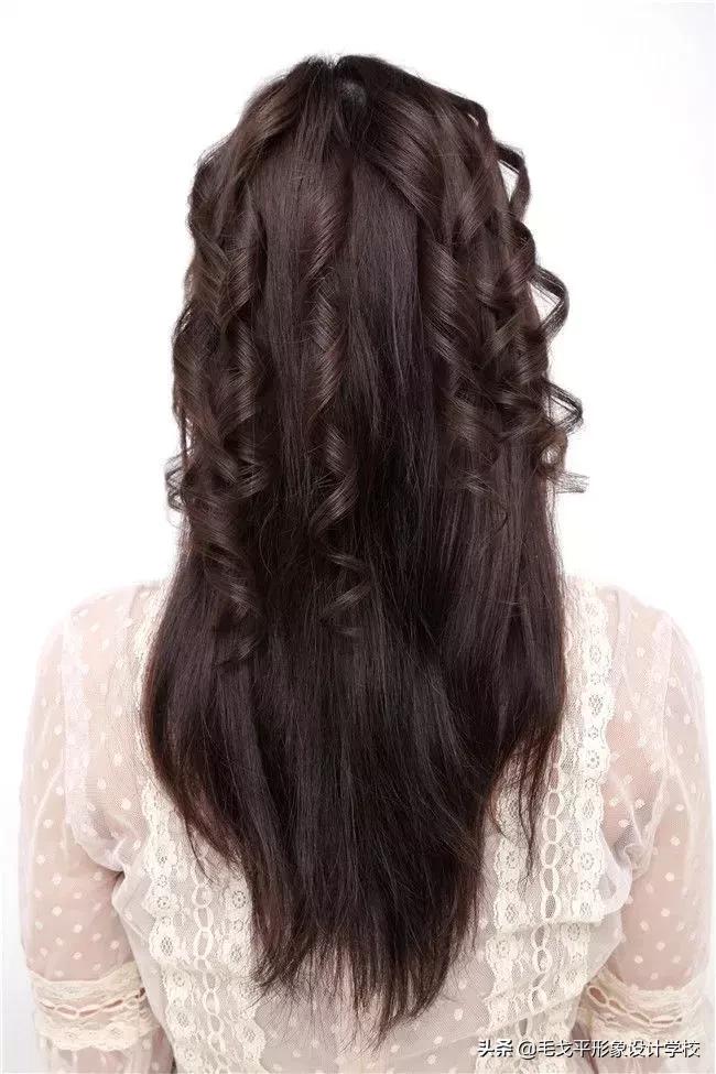 一学就会的日系盘发,新娘日系纹理盘发教程