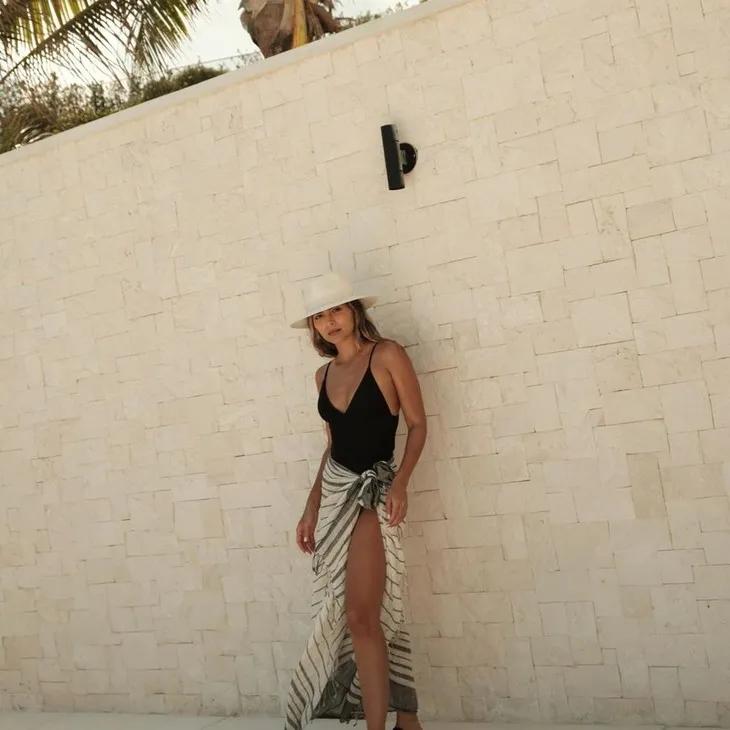 赵丽颖夏日装扮,夏日草帽赵丽颖