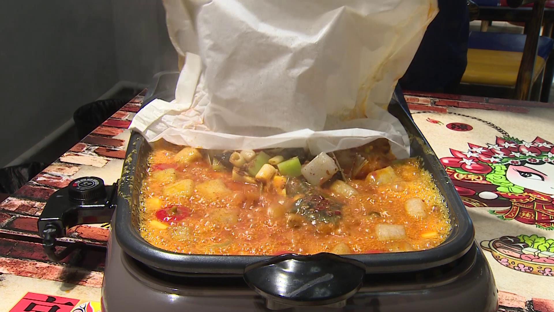 气泡纸包鱼,纸包鱼味道好极了