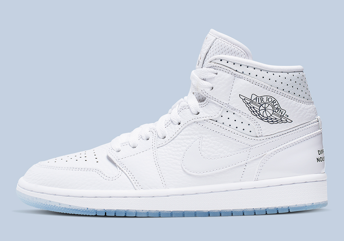 AJ1的新款口号“没有差异,只有团结”传递着团结的信息