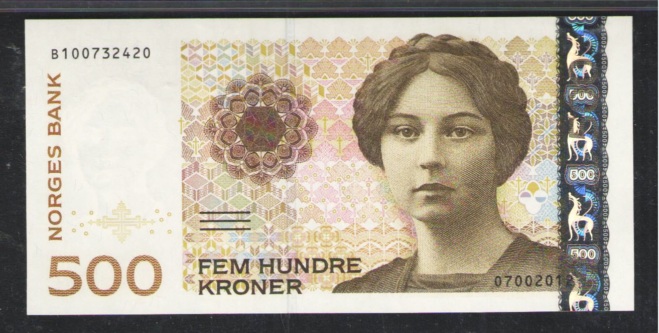 挪威钞票上比鲁迅小一岁的美女作家，因写了一篇小说获得诺贝尔奖