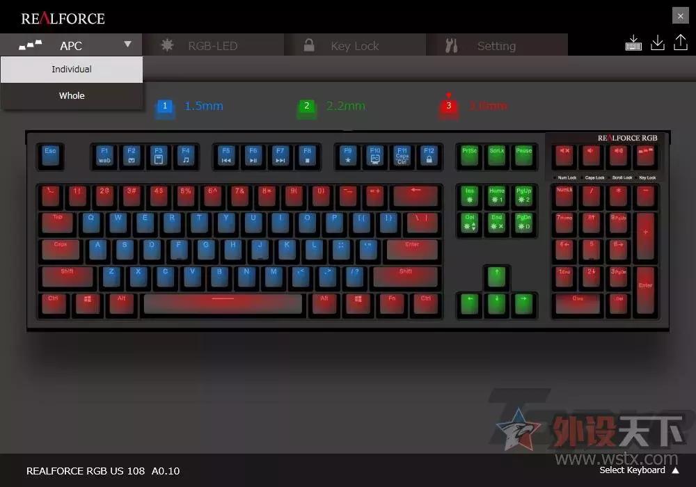 realforce键盘都是有线的吗,realforce键盘键程