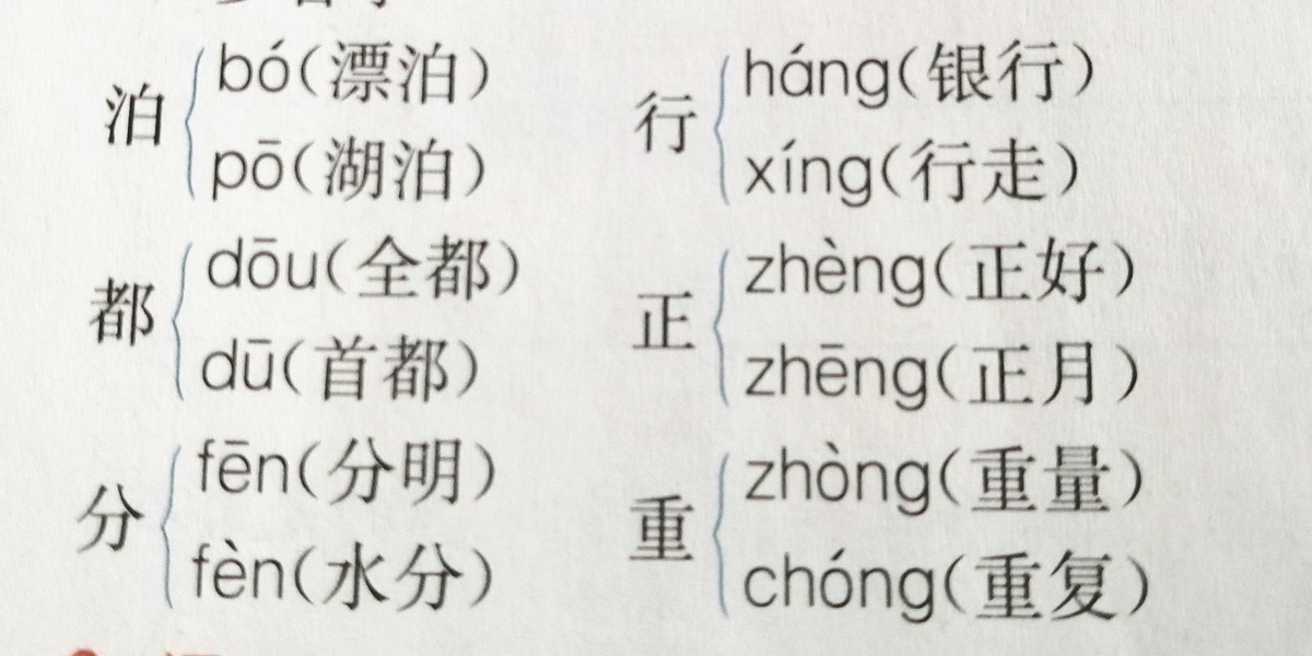 小学二年级下语文第一单元字词,二年级下册重点字词大全