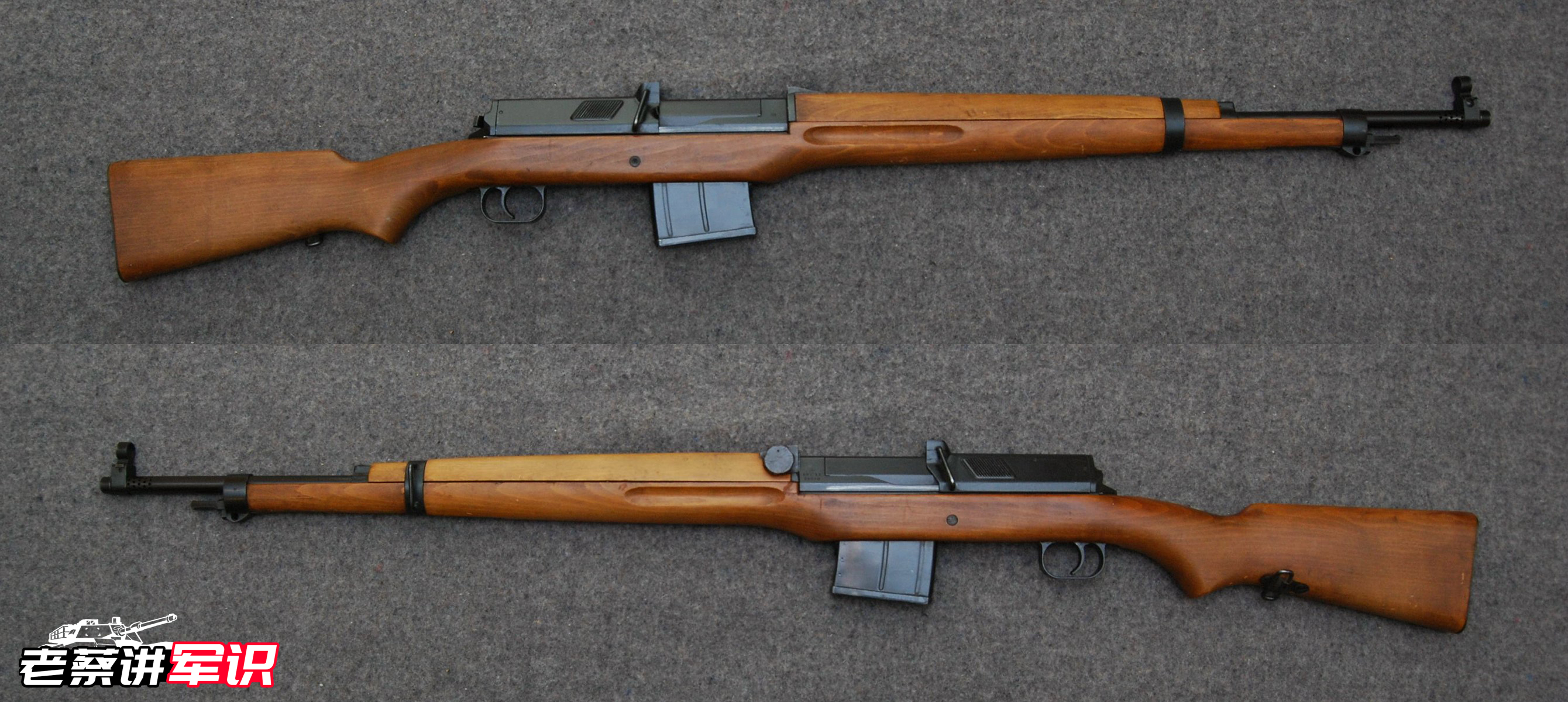 二战半自动步枪sks56,二战德国stg44自动步枪