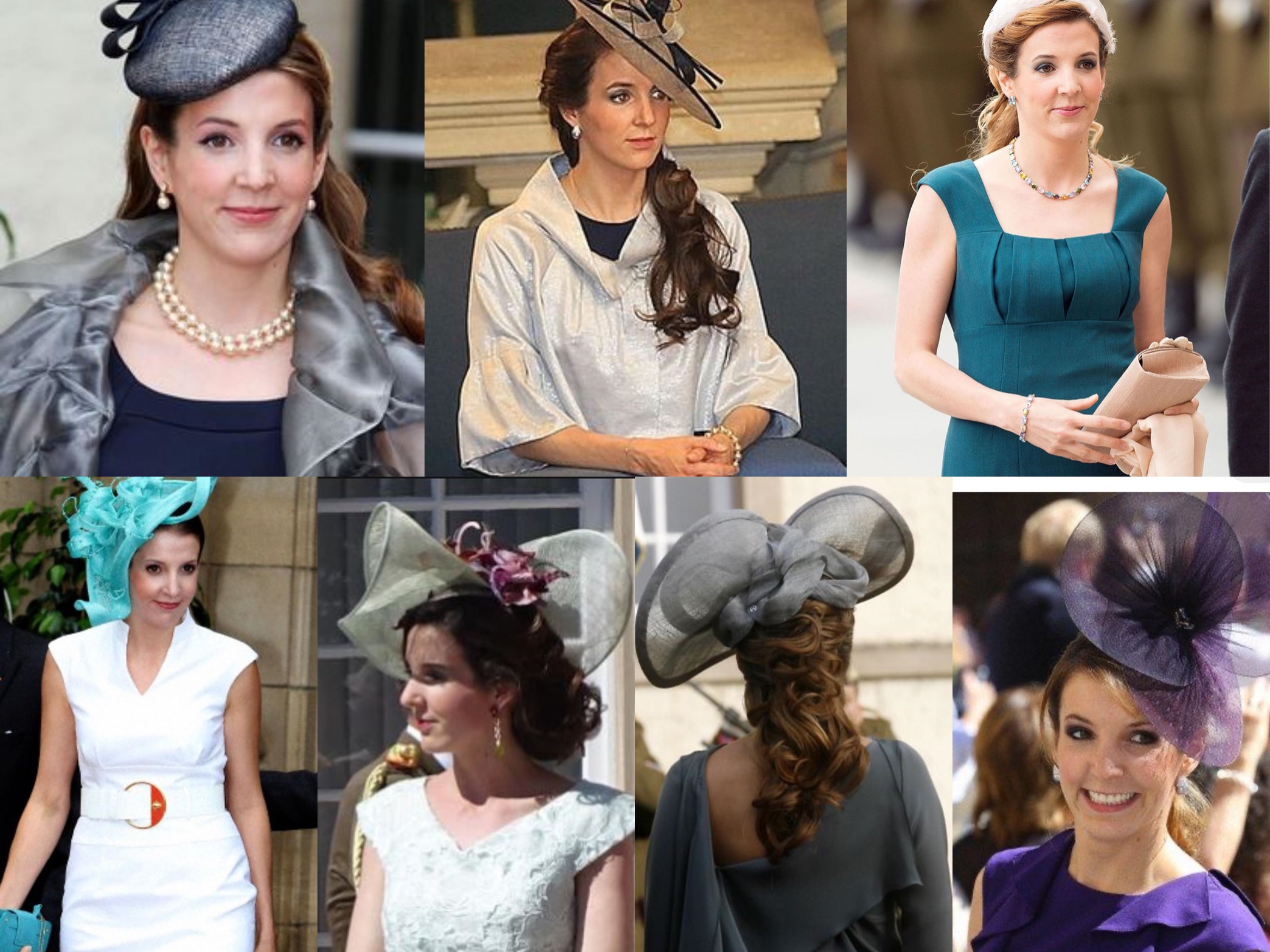 卢森堡前王妃发问,哪个头饰最好看?照片引发回忆,还难忘旧情吗