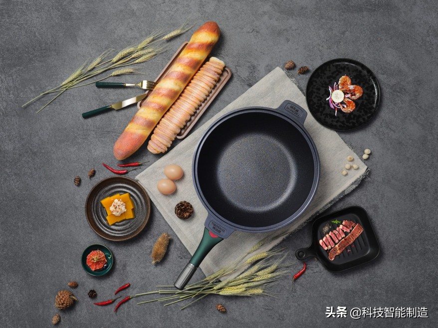 没有一口好锅，如何展现我大厨的手艺，七层昂贵涂层就为一口好锅