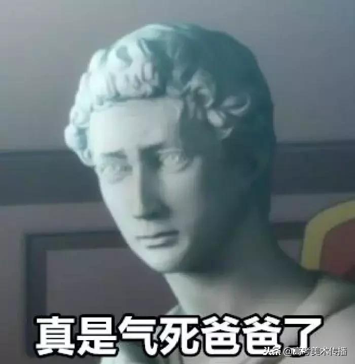 画素描石膏像的少年天才,素描真的可以把人画得活灵活现