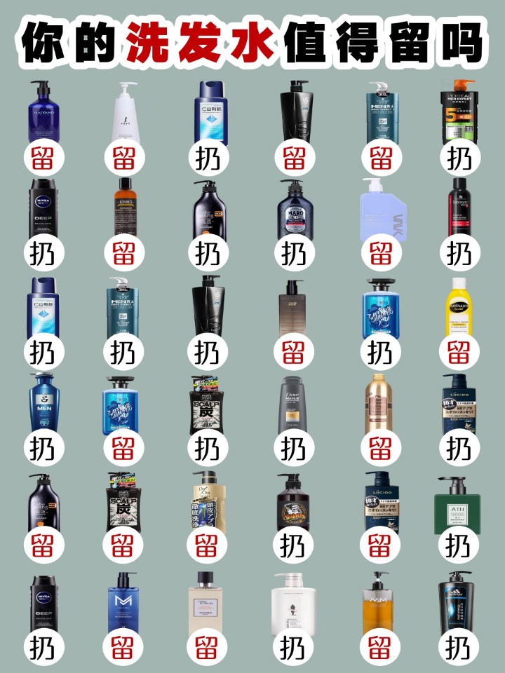 防头皮屑洗发水品牌排行榜前十名,防脱生发洗发水哪种品牌效果最好