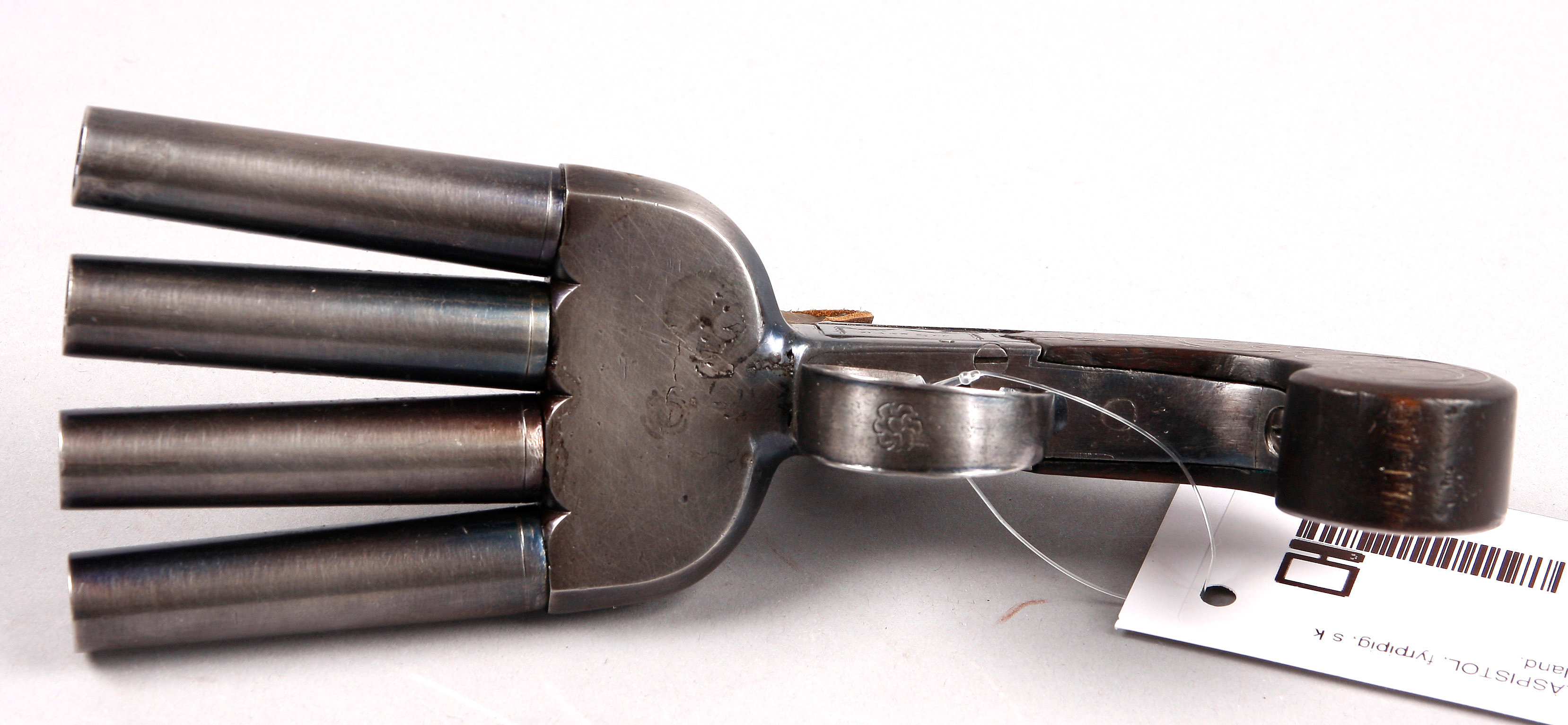 胡椒瓶双管手枪,胡椒盒转轮手枪