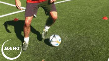 足球训练五个必学实用的控球方法,足球u10个人控球组合训练