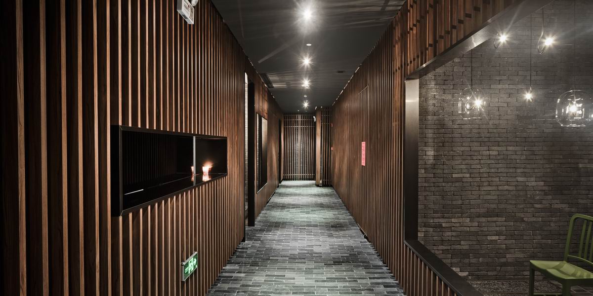 餐饮空间玄关图,深圳华苑一号餐饮空间