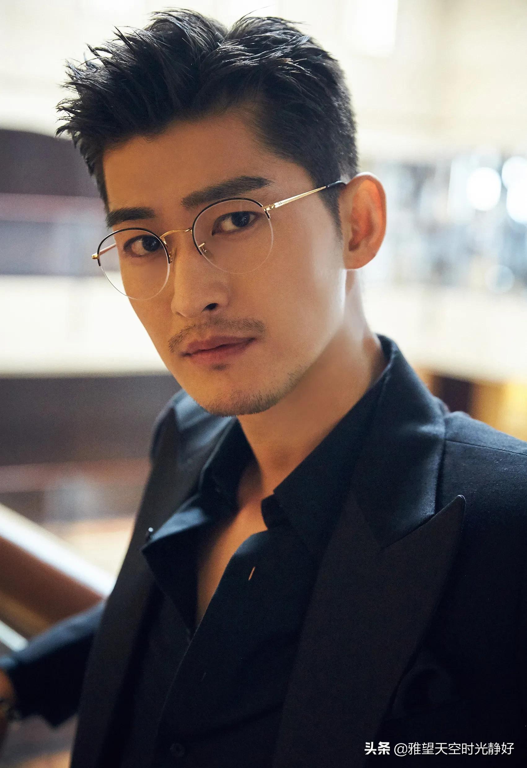 盘点国内男明星眼镜杀高清写真照斯文帅气沉稳内敛雅致贵气