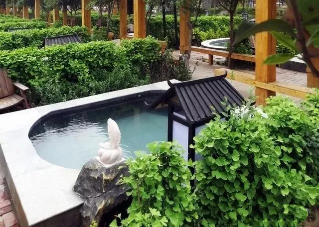 千年古刹温泉,千年银杏谷温泉