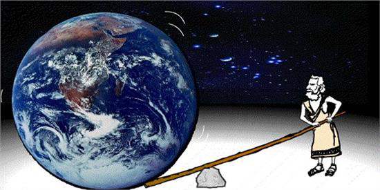 阿基米德撬动地球的方法是否可行,阿基米德撬动地球需要多久