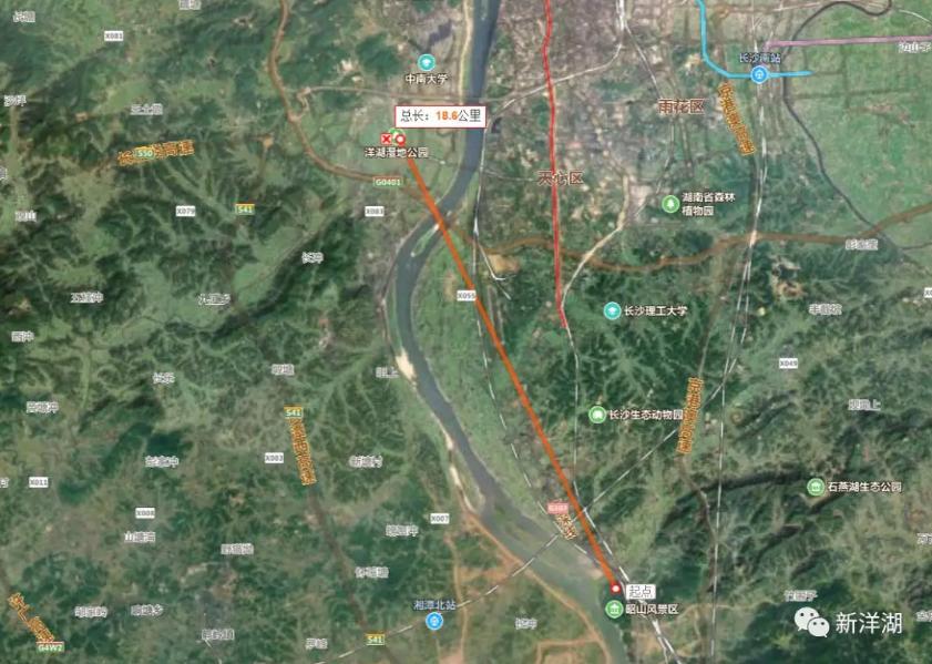 长沙洋湖发展历程,长沙洋湖湿地的历史