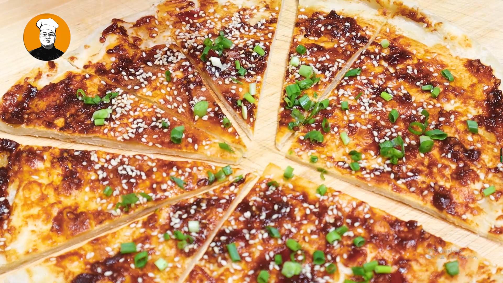 小吃摊酱香饼,早餐店的酱香饼秘制酱料