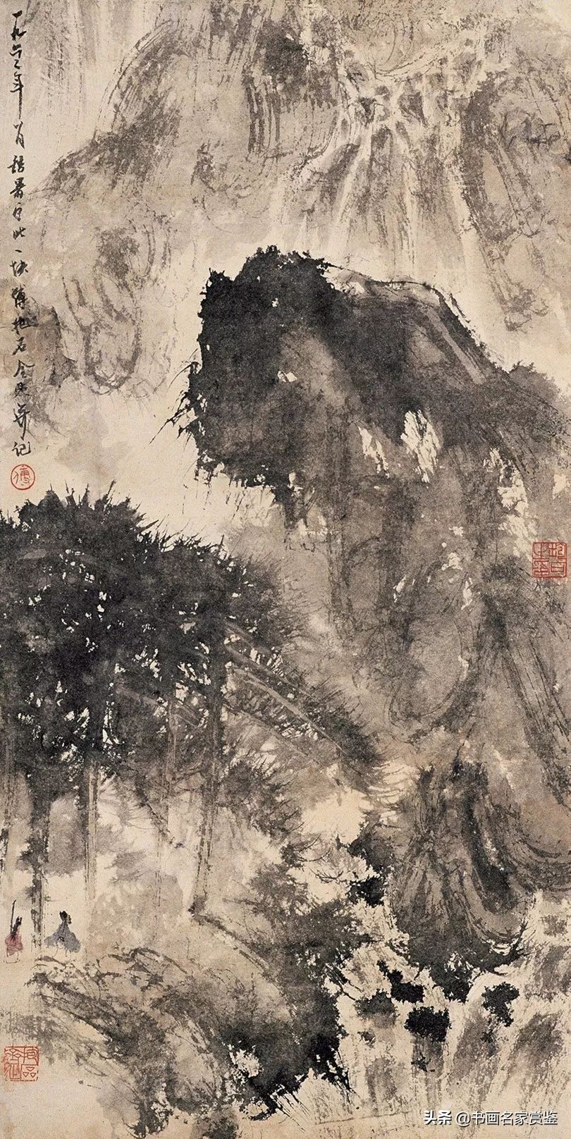 现代画家傅抱石关山月作品,近现代画家傅抱石作品有什么