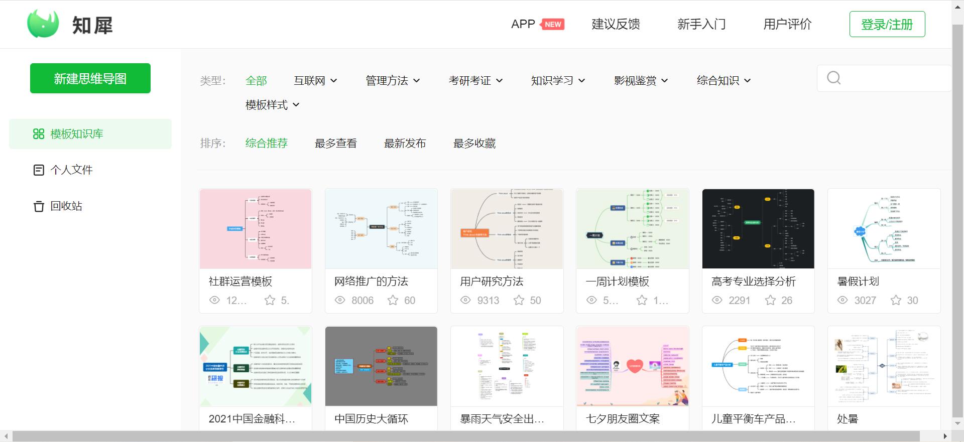 免费好用的思维导图笔记app,十大良心思维导图软件