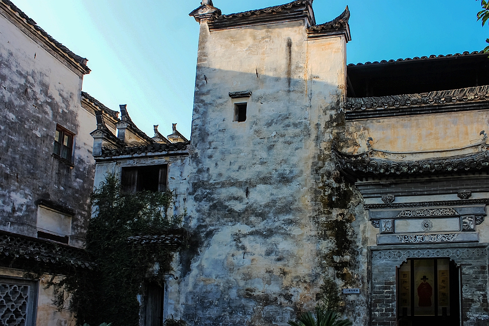 婺源不为人知徽派古村落,婺源江湾汪口古村